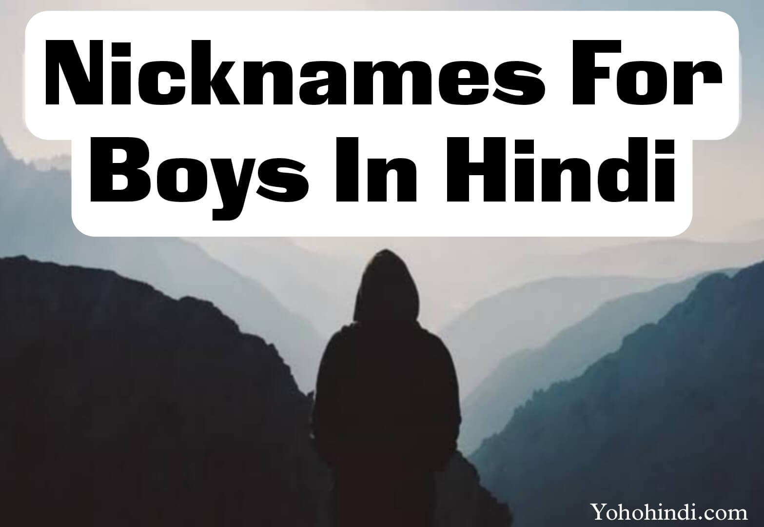 Nicknames for boys in hindi