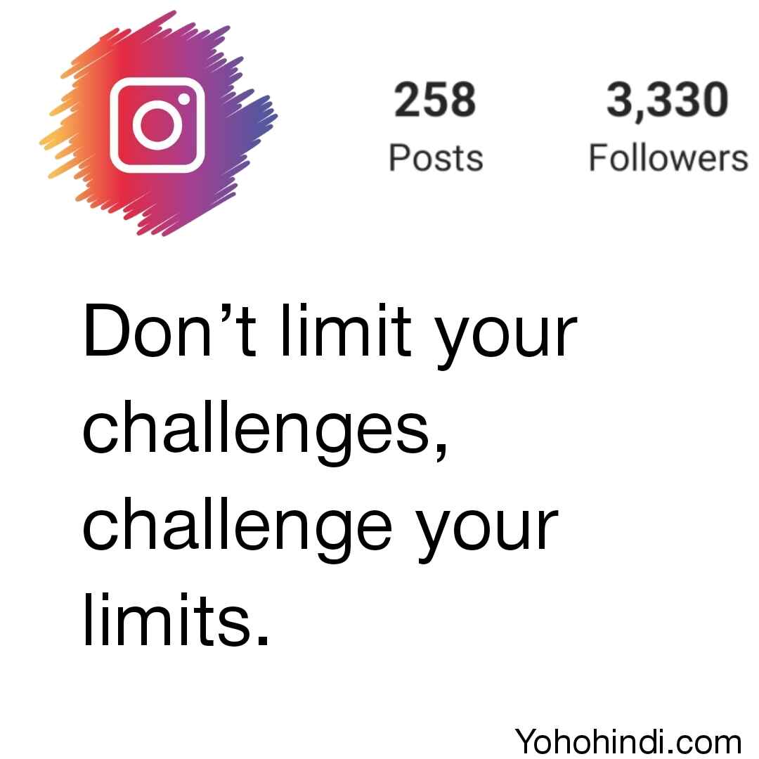 Motivational Bio For Instagram