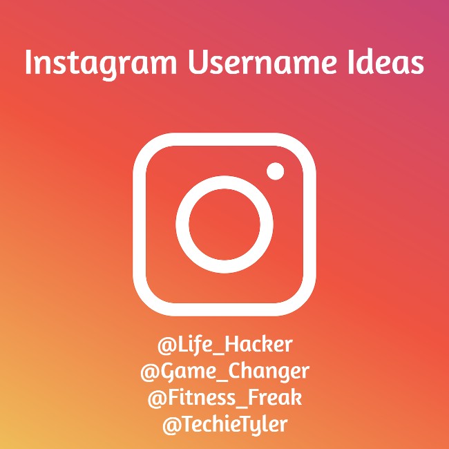 Instagram Username Ideas