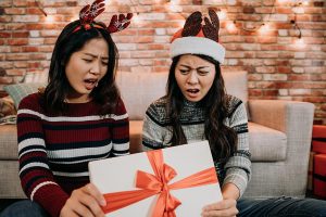 WRONG GIFT FOR CHRISTMAS? HOW TO REACT